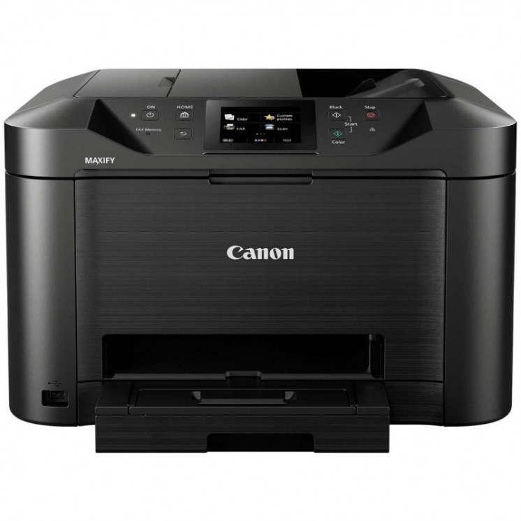 Multifunción canon maxify mb5150 wifi/ fax/ dúplex/ negra