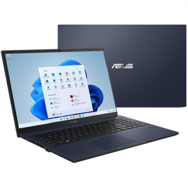 Portátil asus expertbook b1 b1502cva-bq1638x intel core i3-1315u/ 8gb/ 512gb ssd/ 15.6'/ win11 pro