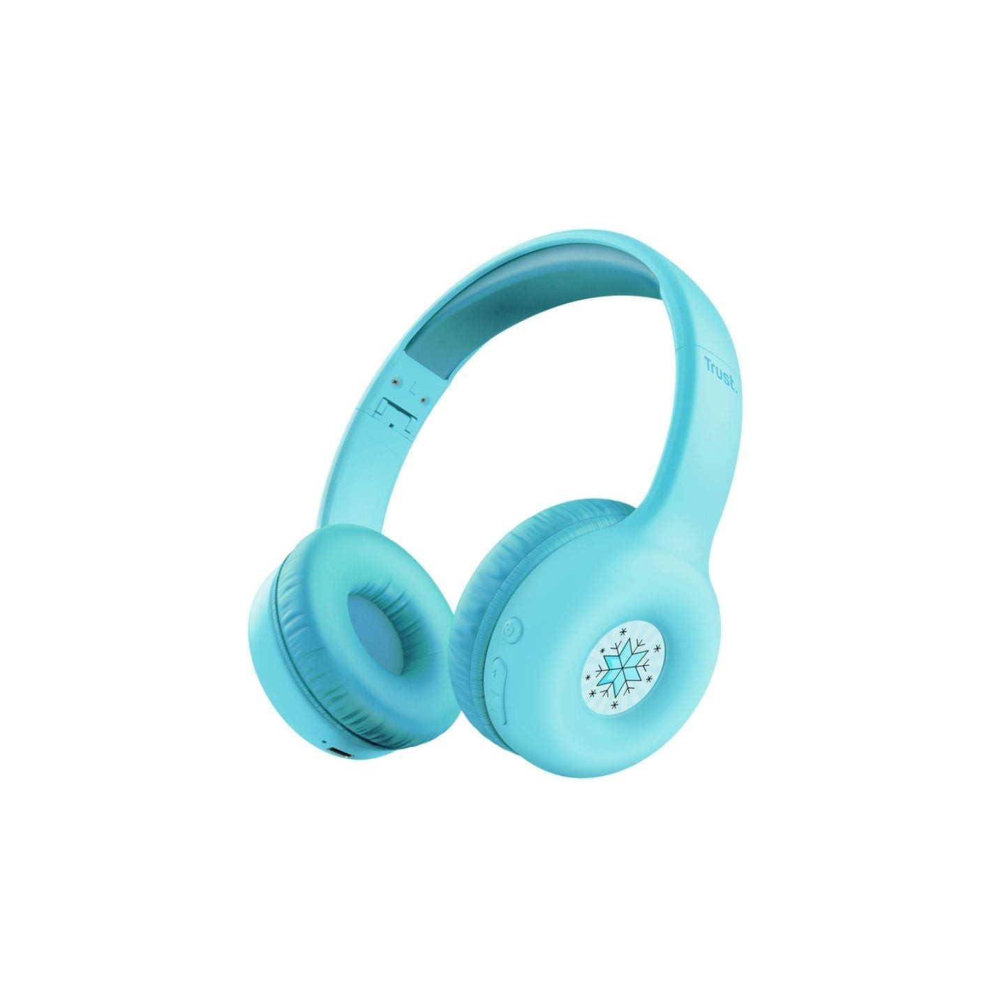 Auriculares infantiles inalámbricos trust nouna kids/ con micrófono/ azules