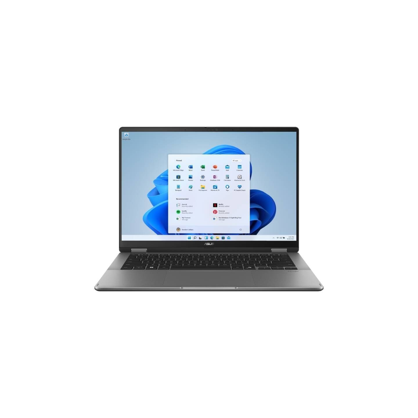 Portátil convertible asus vivobook oled 14 flip tp3407sa-ql064w intel core ultra 7-258v/ 32gb/ 1tb ssd/ 14' táctil/ win11