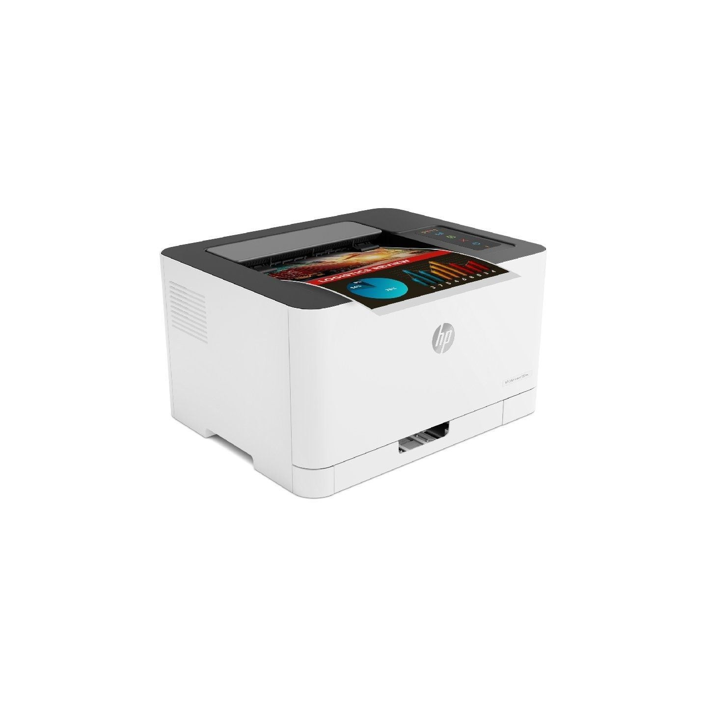 Impresora láser color hp 150nw wifi/ blanca