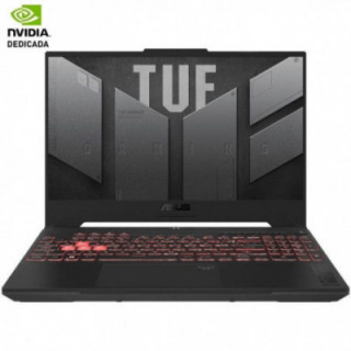 Portátil gaming asus tuf gaming a15 tuf507nvr-lp047 ryzen 7 7435hs/ 16gb/ 512gb ssd/ geforce rtx 4060/ 15.6'/ sin sistema