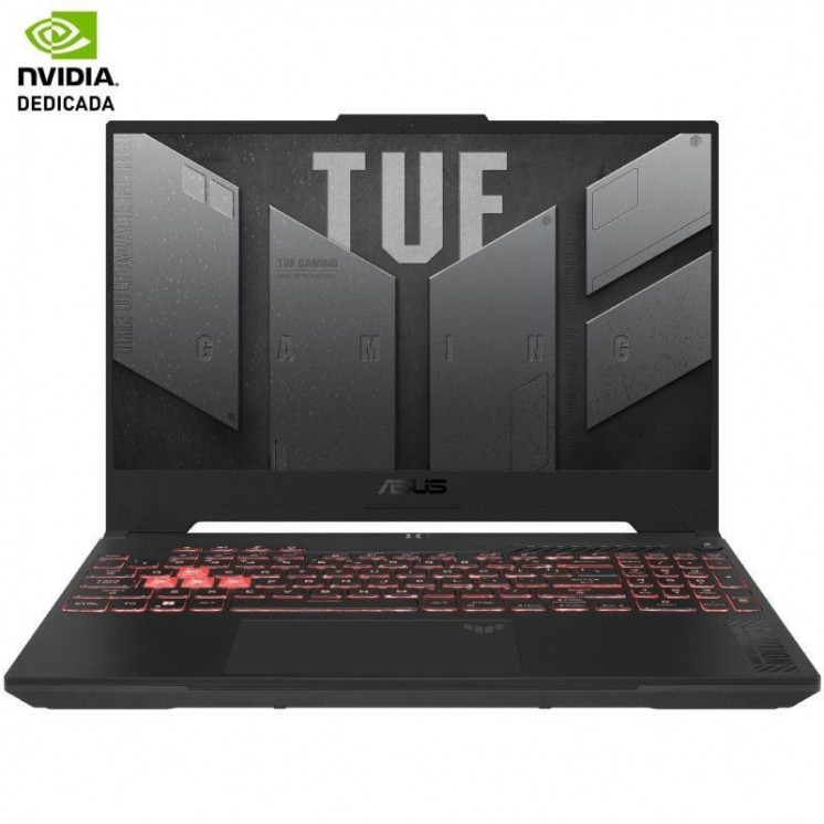 Portátil gaming asus tuf gaming a15 tuf507nvr-lp047 ryzen 7 7435hs/ 16gb/ 512gb ssd/ geforce rtx 4060/ 15.6'/ sin sistema