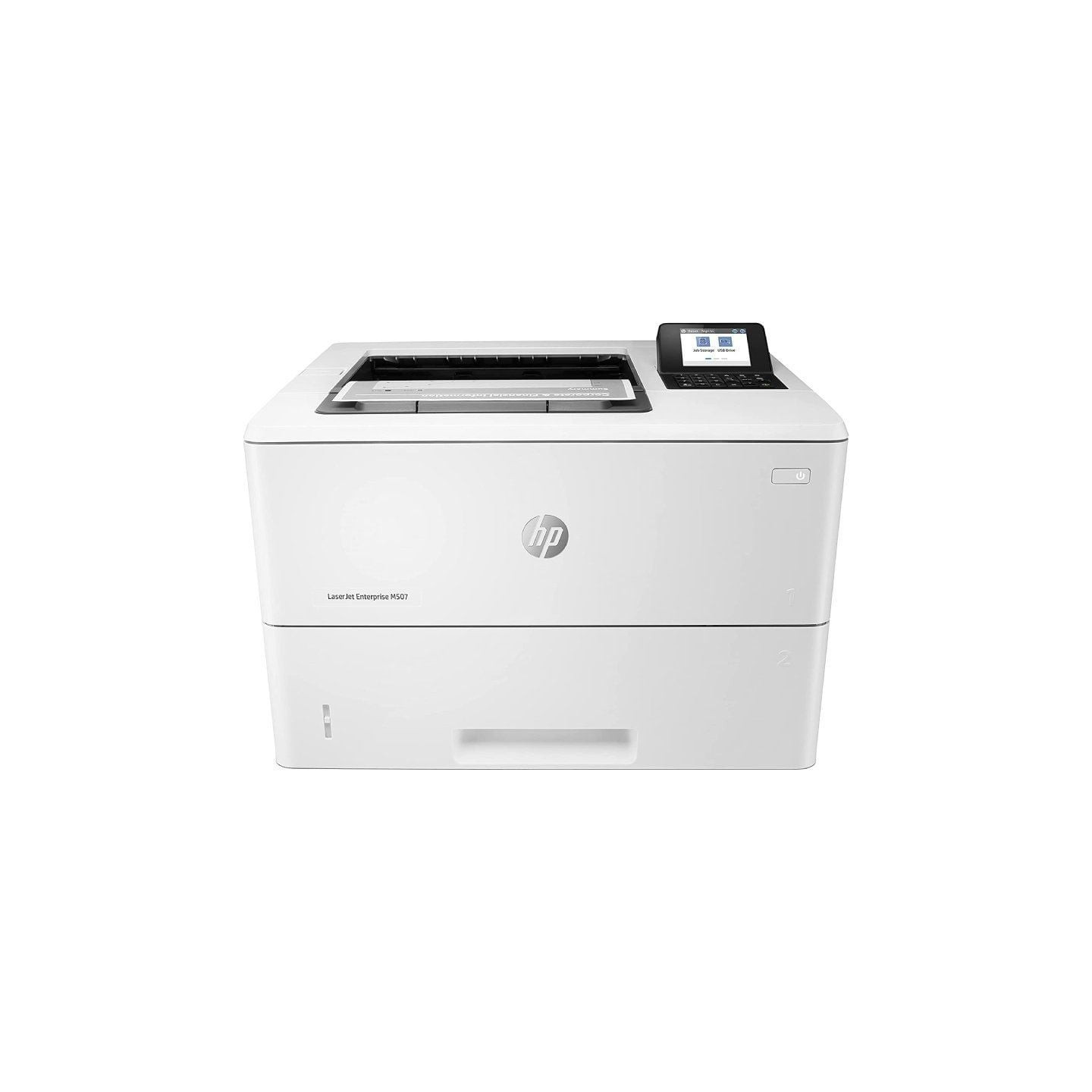 Impresora láser monocromo hp laserjet enterprise m507dn dúplex/ blanca