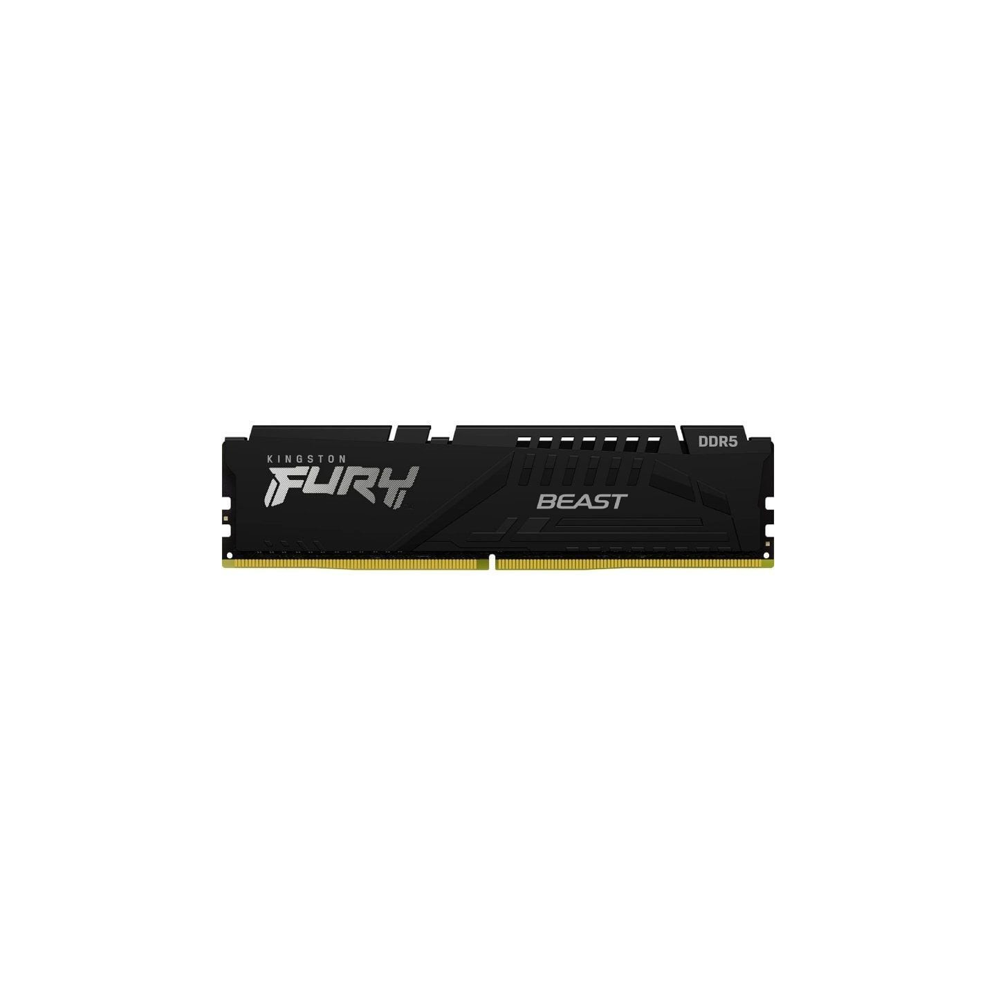 Memoria ram kingston fury beast 16gb/ ddr5/ 5600mhz/ 1.25v/ cl40/ dimm