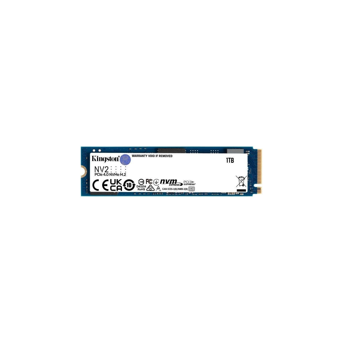 Disco ssd kingston nv2 1tb/ m.2 2280 pcie nvme