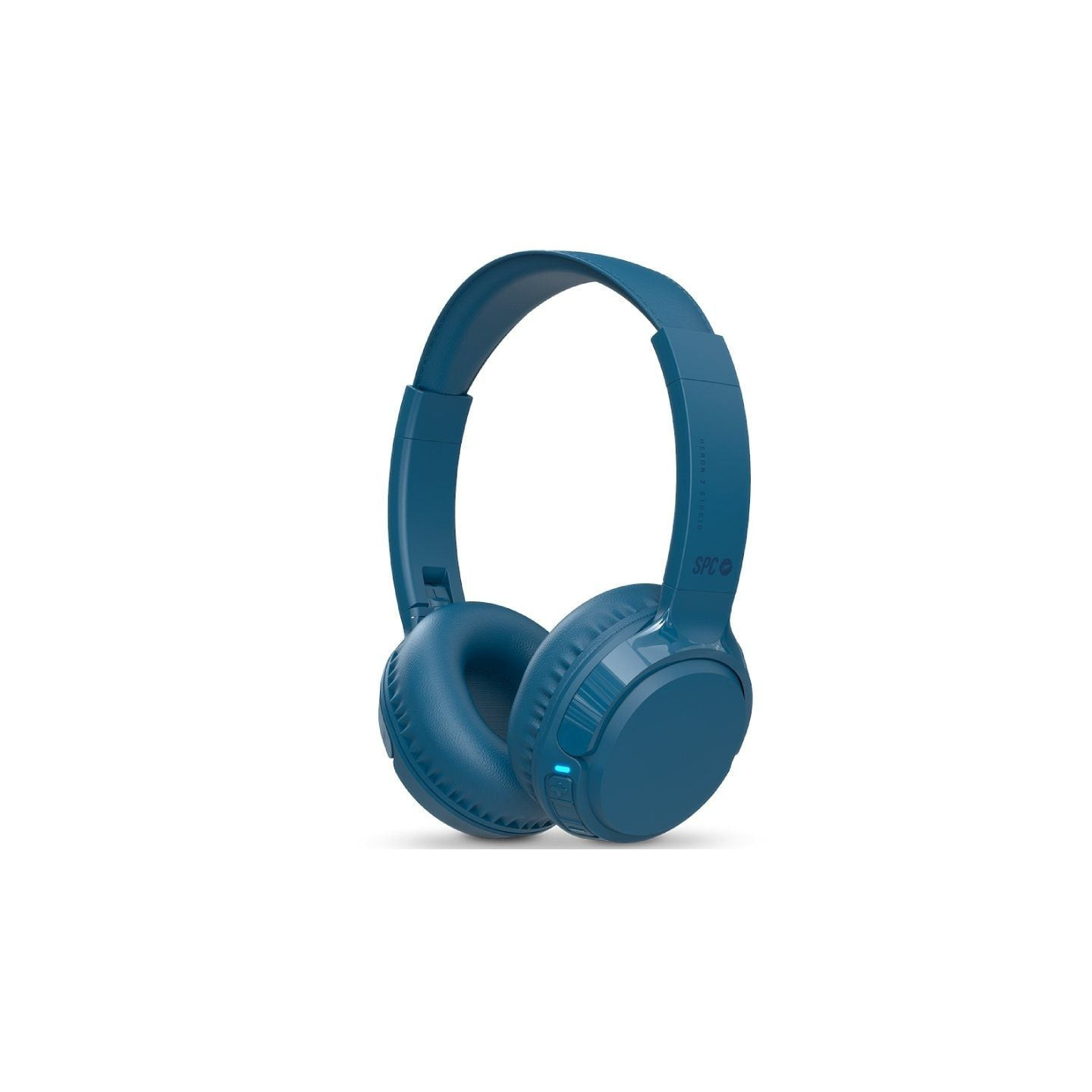 Auriculares inalámbricos spc heron 2 studio/ con micrófono/ bluetooth/ azules