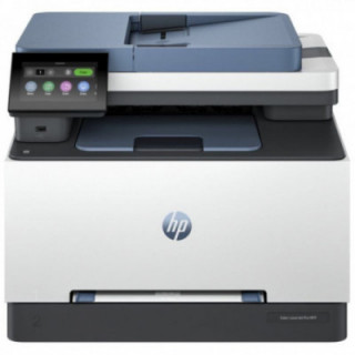 Multifunción láser color hp laserjet pro mfp 3302fdn fax/ dúplex/ blanca y azul