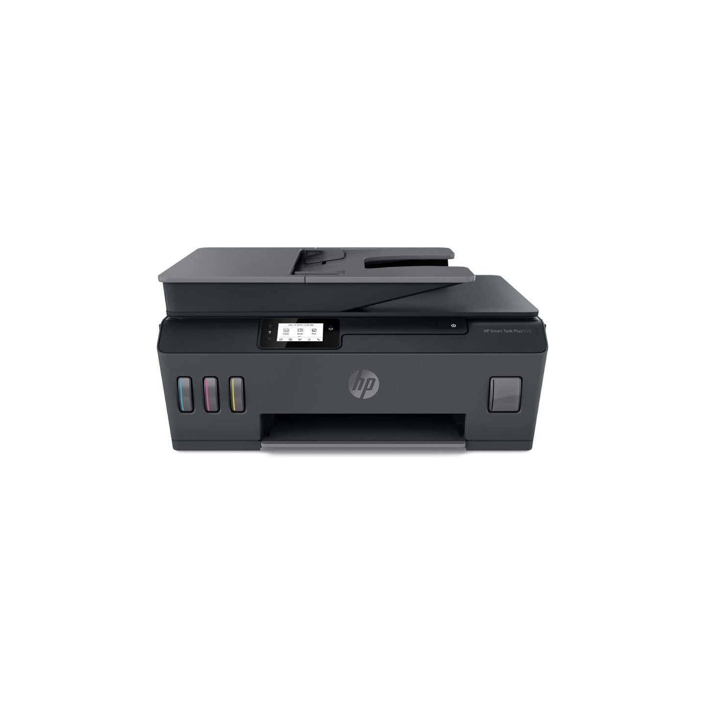 Multifunción recargable hp smart tank plus 655/ wifi/ fax/ negra