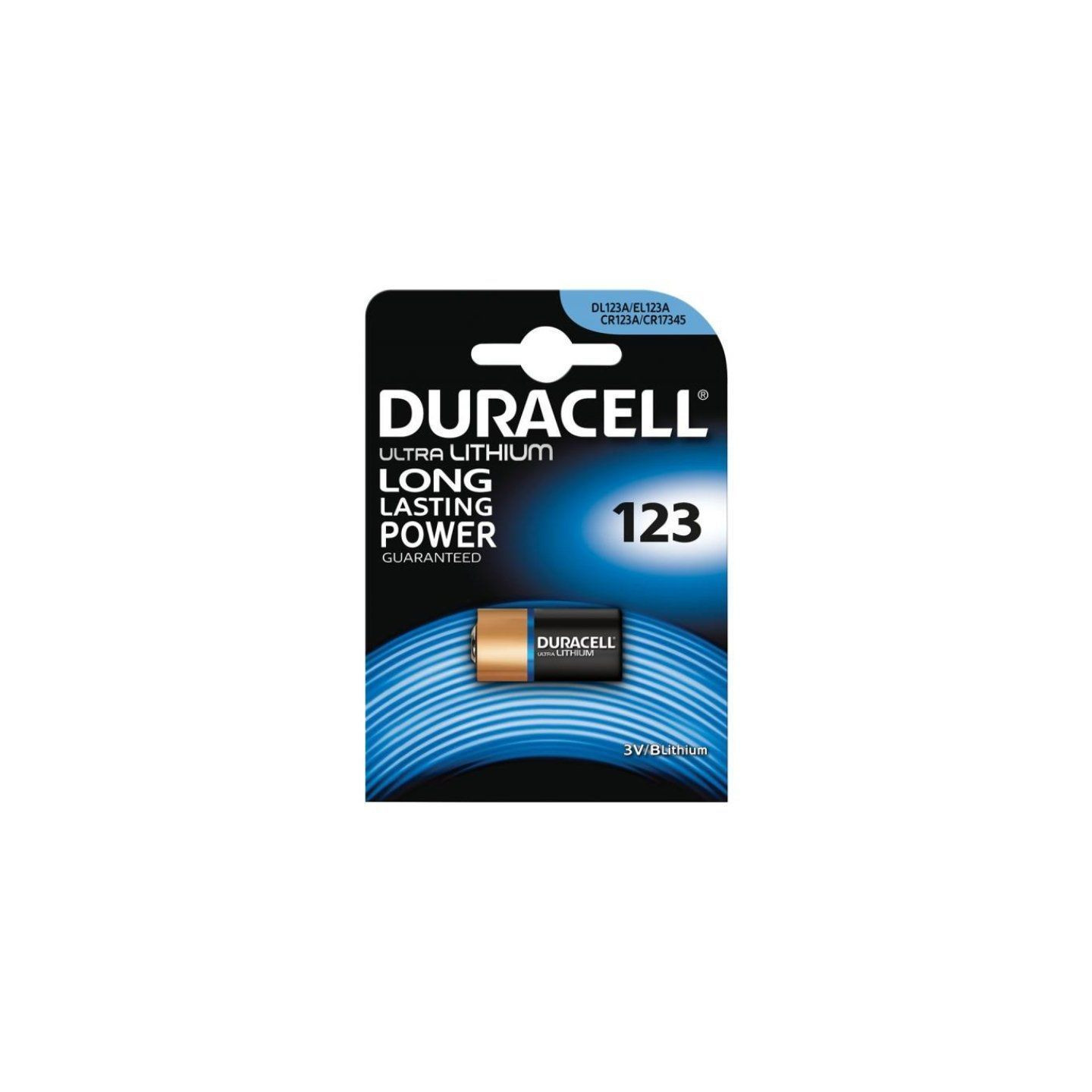 Pila duracell ultra m3 dl123/ 3v