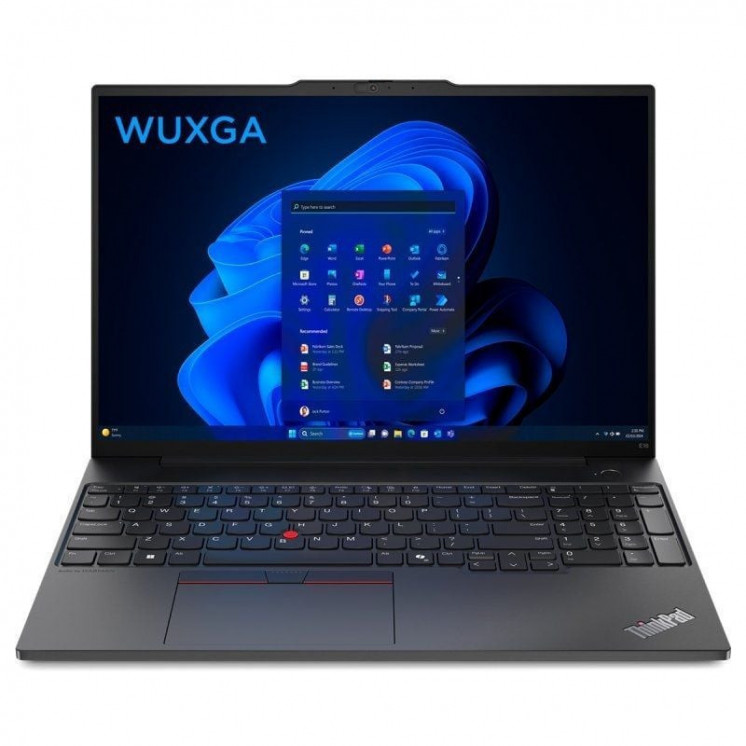 Portátil lenovo thinkpad e16 gen 2 21ma001xsp intel core ultra 5 125u/ 16gb/ 512gb ssd/ 16'/ win11 pro