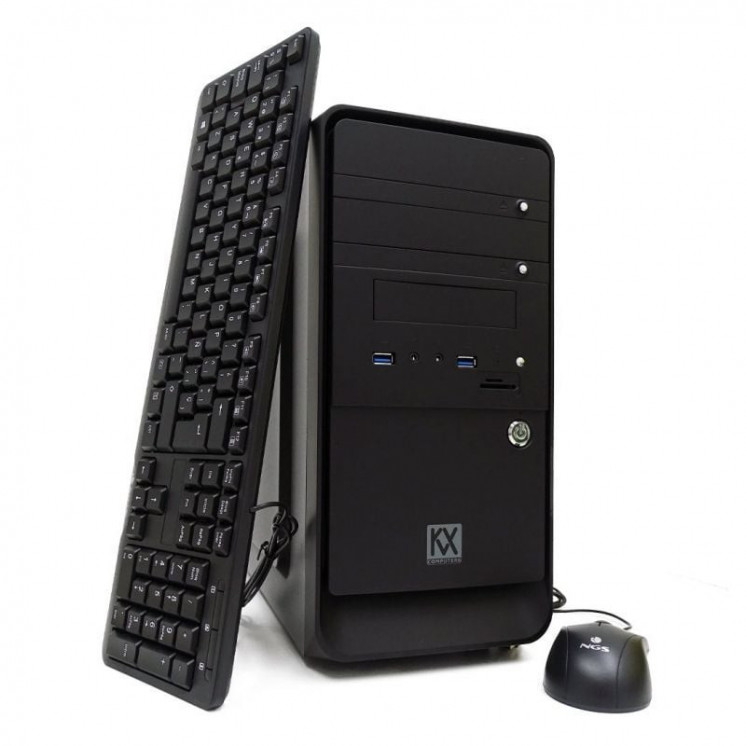 Pc kvx xline 19 intel core i3-10105 gen10/ 8gb/ 256gb ssd/ sin sistema operativo