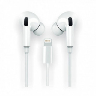 Auriculares intrauditivos tech one tech eartech hop tec1202/ con micrófono/ lightning/ blancos