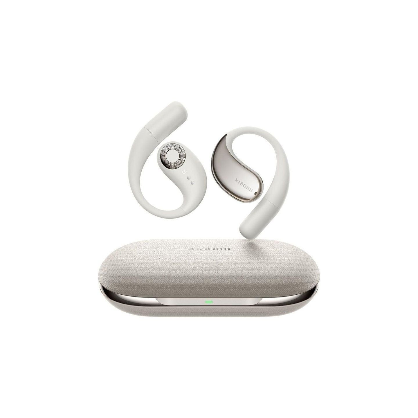 Auriculares bluetooth xiaomi openwear stereo con estuche de carga/ autonomía 7h/ beige