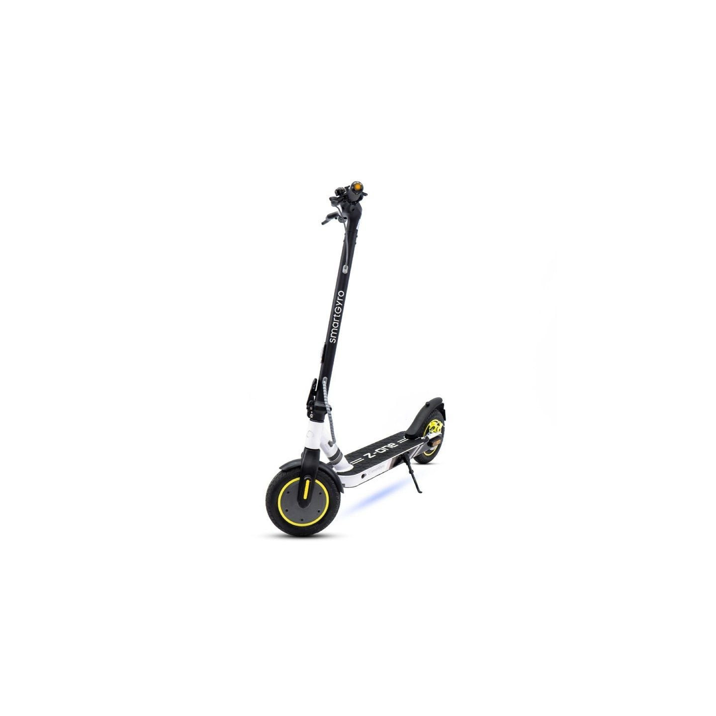 Patinete eléctrico smartgyro z-one certificado/ motor 400w/ ruedas 10'/ 25km/h/ autonomía 30km/ gris