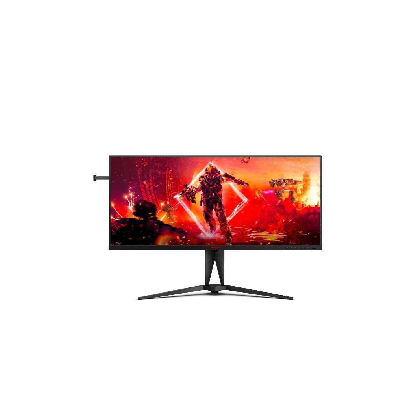 Monitor gaming ultrapanorámico aoc ag405uxc 40'/ wqhd/ 1ms/ 144hz/ ips/ multimedia/ negro