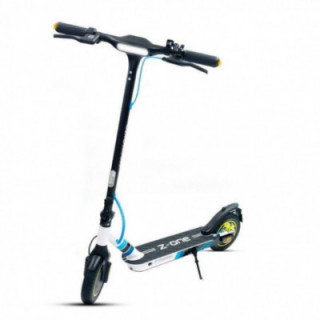 Patinete eléctrico smartgyro z-one certificado/ motor 400w/ ruedas 10'/ 25km/h/ autonomía 30km/ azul