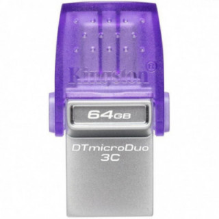 Pendrive 64gb kingston datatraveler microduo 3c usb 3.2