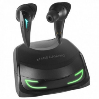 Auriculares bluetooth mars gaming mhi-ultra con estuche de carga/ autonomía 7-8h/ blancos