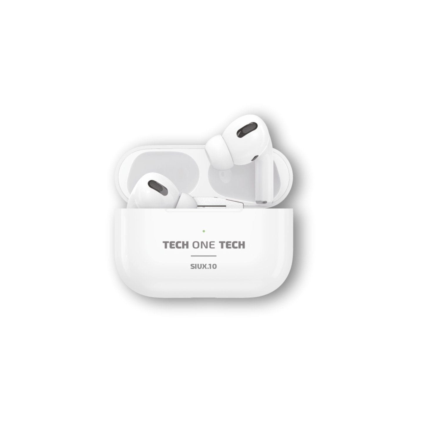 Auriculares bluetooth tech one tech siux.10 tec1410/ con estuche de carga/ autonomía 5h/ blancos