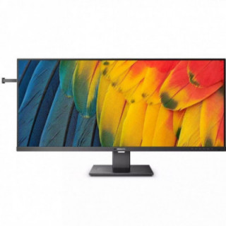 Monitor profesional ultraparonámico philips 40b1u5600 39.53'/ wqhd/ multimedia/ regulable en altura/ negro