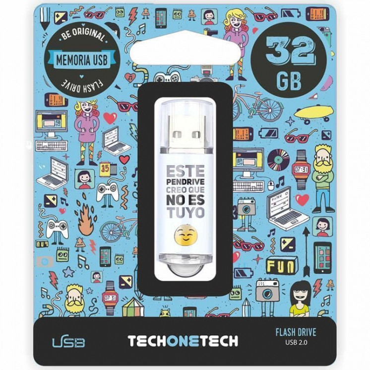 Pendrive 32gb tech one tech video dream usb 2.0