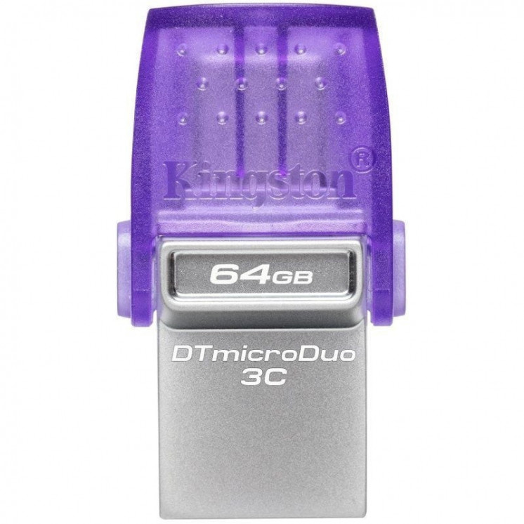 Pendrive 64gb kingston datatraveler microduo 3c usb 3.2