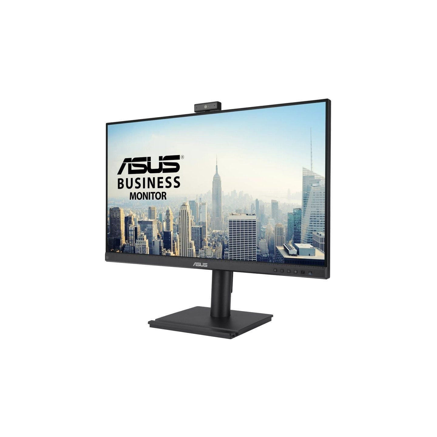 Monitor profesional asus be249qfk 24'/ full hd/ webcam/ negro