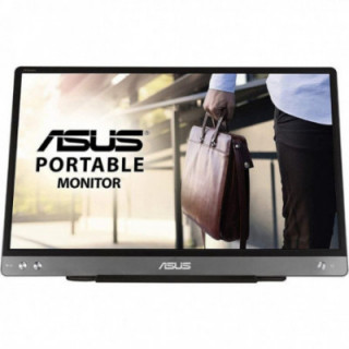 Monitor portátil asus zenscreen mb14ac 14'/ full hd/ plata y negro