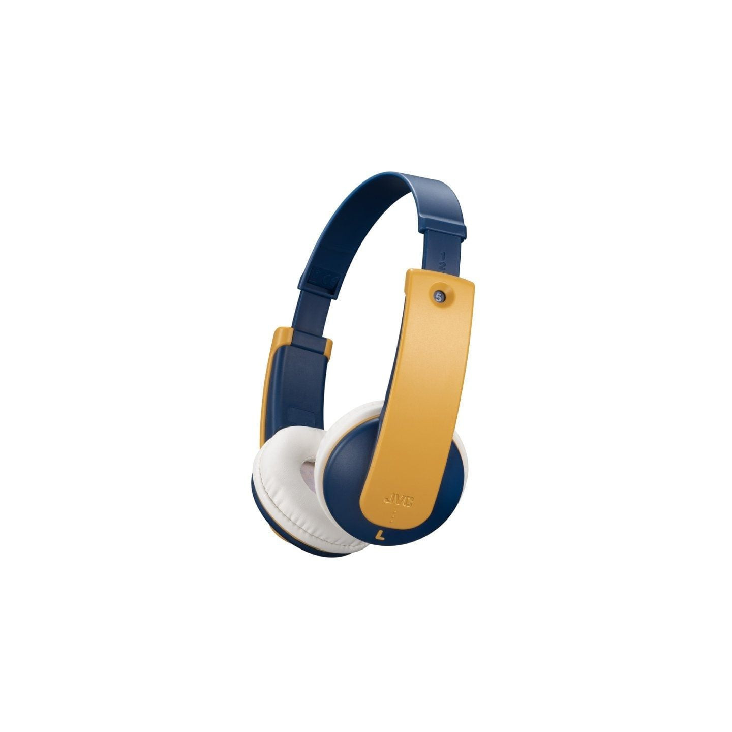 Auriculares infantiles inalámbricos jvc tinyphone ha-kd10w/ bluetooth/ amarillos y azules