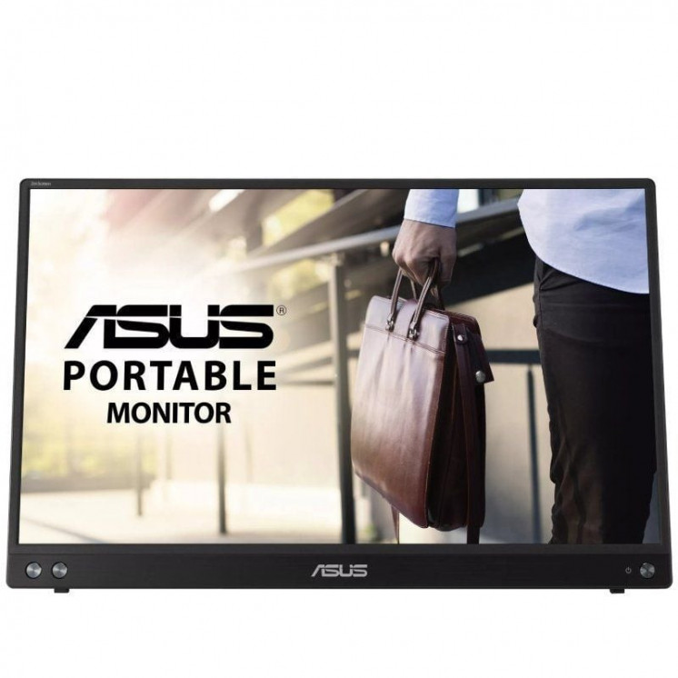 Monitor portátil asus zenscreen mb16acv 15.6'/ full hd/ negro