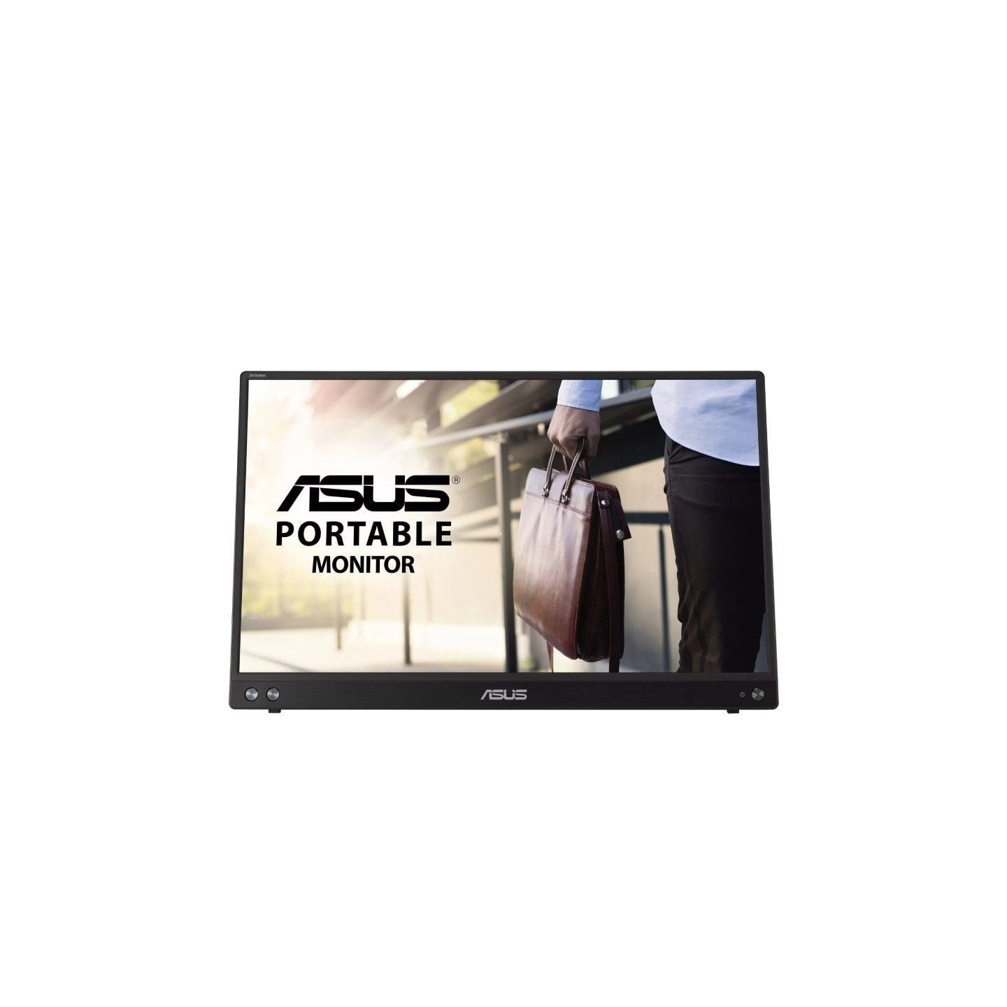 Monitor portátil asus zenscreen mb16acv 15.6'/ full hd/ negro