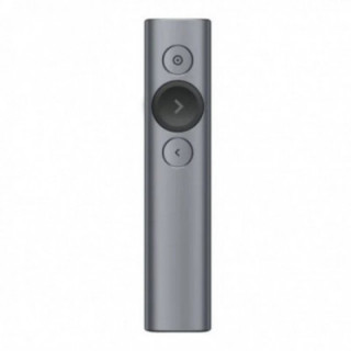 Presentador inalámbrico por bluetooth logitech spotlight presentation remote/ 2.4ghz/ gris pizarra