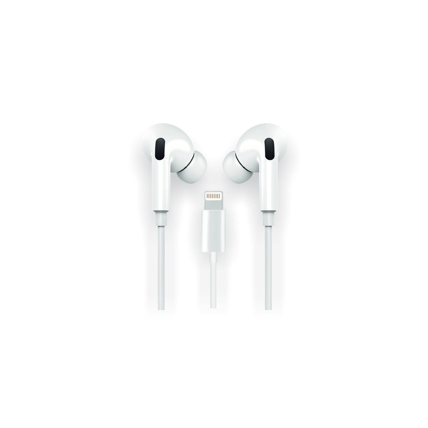 Auriculares intrauditivos tech one tech eartech hop tec1202/ con micrófono/ lightning/ blancos