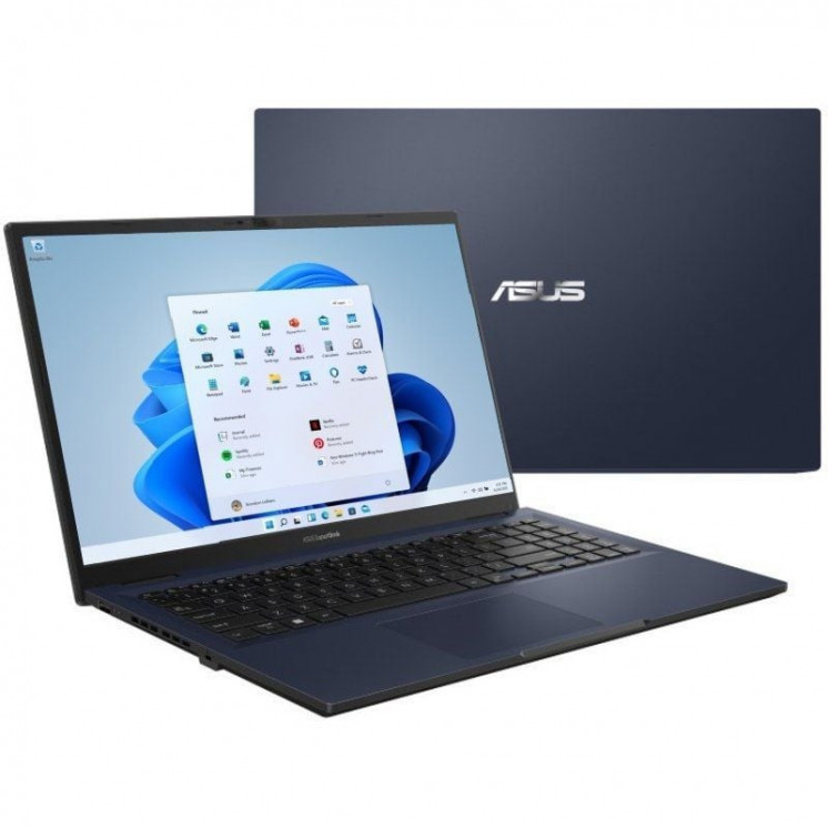 Portátil asus expertbook b1 b1502cva-bq1637x intel core i7-1355u/ 16gb/ 512gb ssd/ 15.6'/ win11 pro