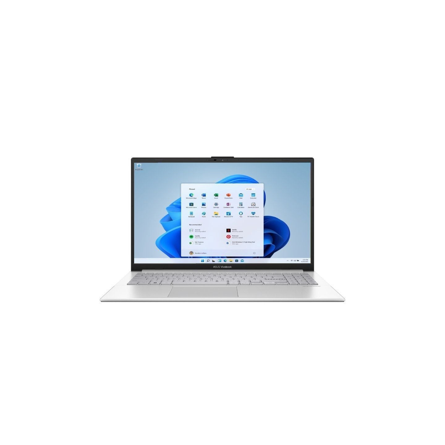 Portátil asus vivobook go e1504fa-nj643w ryzen 5 7520u/ 16gb/ 512gb ssd/ 15.6'/ win11