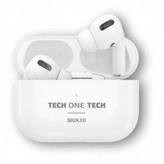 Auriculares bluetooth tech one tech siux.10 tec1410/ con estuche de carga/ autonomía 5h/ blancos