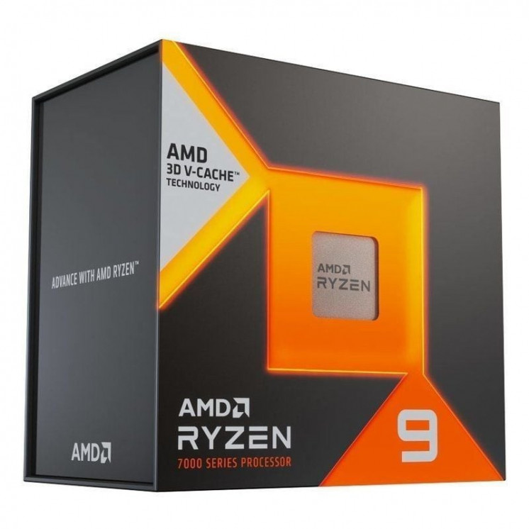 Procesador amd ryzen 9-7900x3d 4.40ghz socket am5