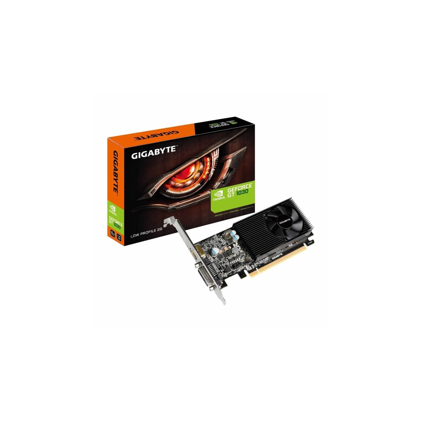 Tarjeta gráfica gigabyte geforce gt 1030 2g/ 2gb gddr5/ perfil bajo