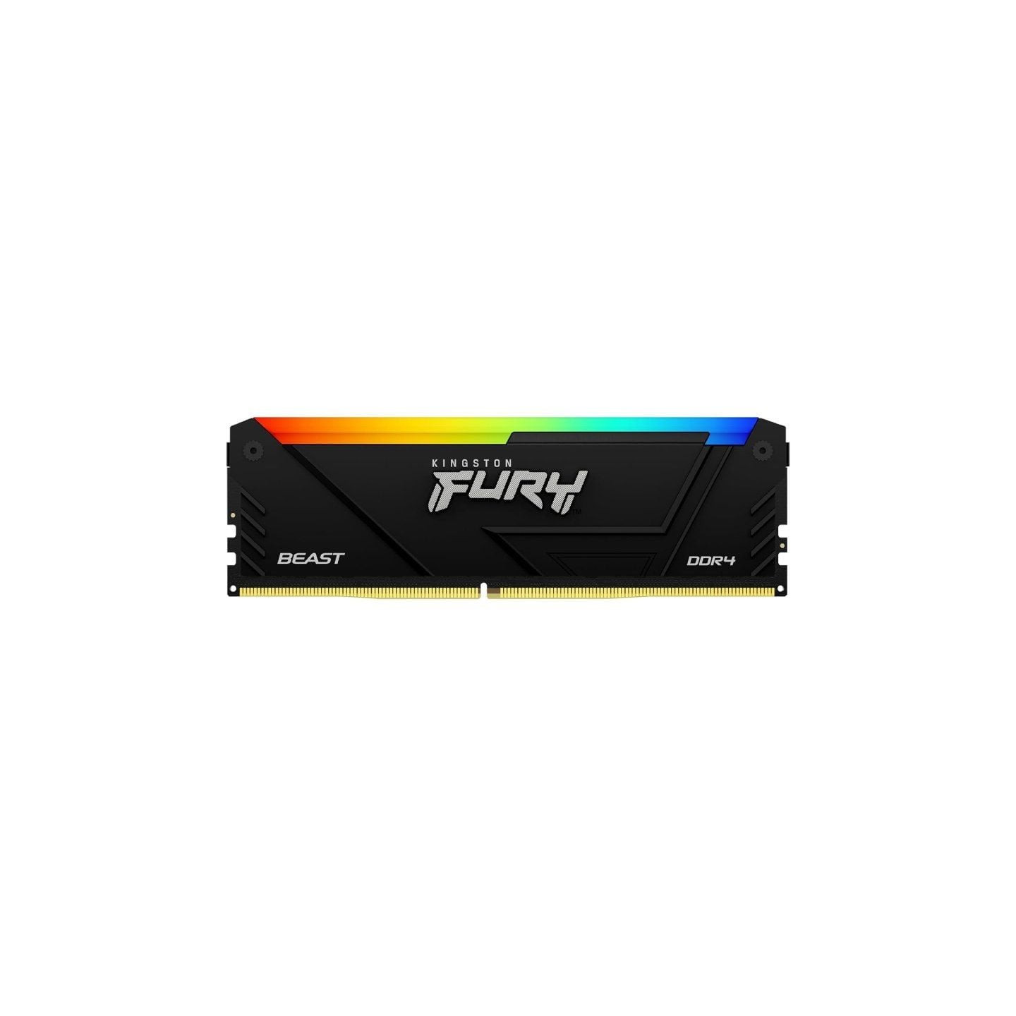 Memoria ram kingston fury beast rgb 16gb/ ddr4/ 3200mhz/ 1.35v/ cl16/ dimm