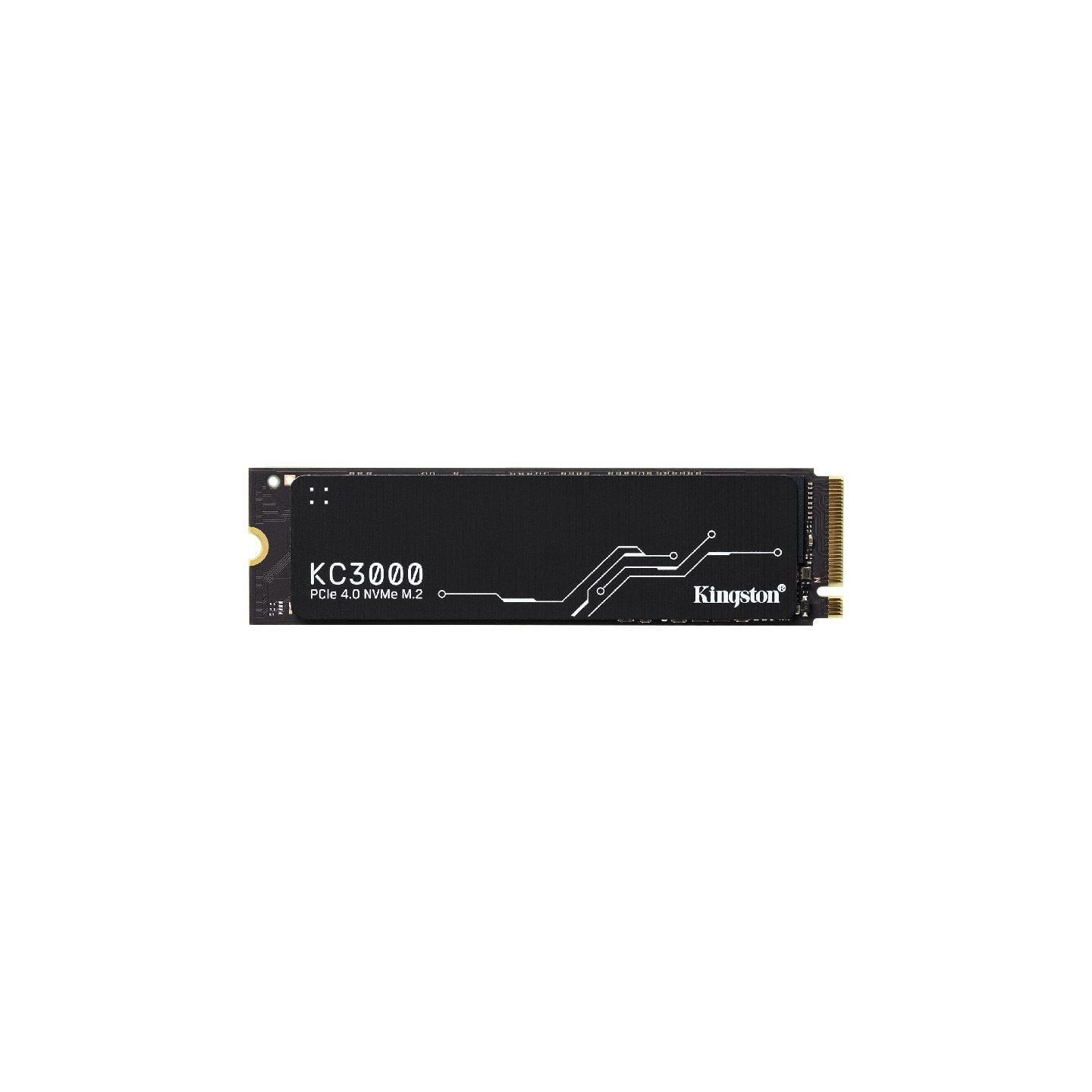 Disco ssd kingston kc3000 512gb/ m.2 2280 pcie 4.0/ con disipador de calor/ full capacity