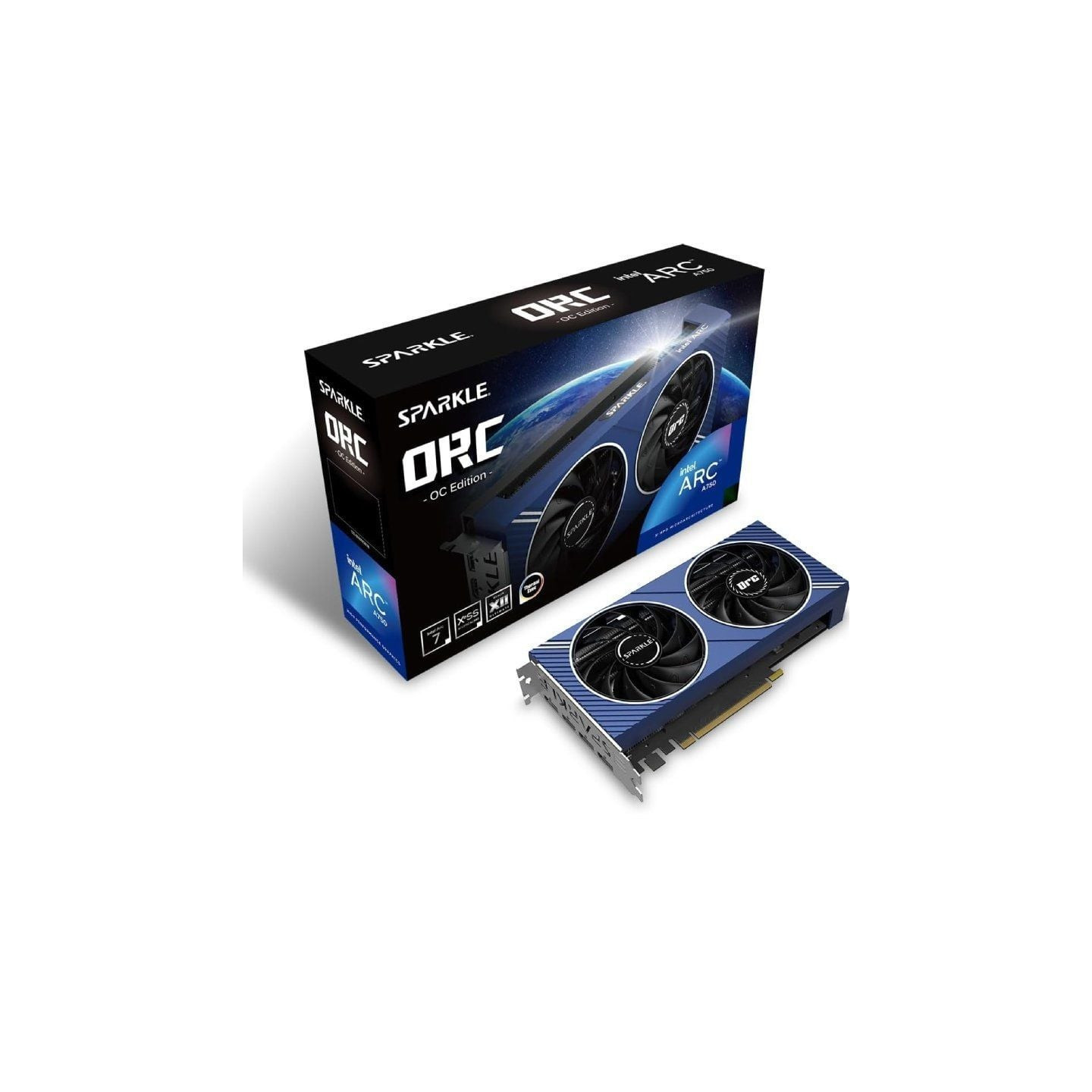 Tarjeta gráfica sparkle intel arc a750 orc oc/ 8gb gddr6