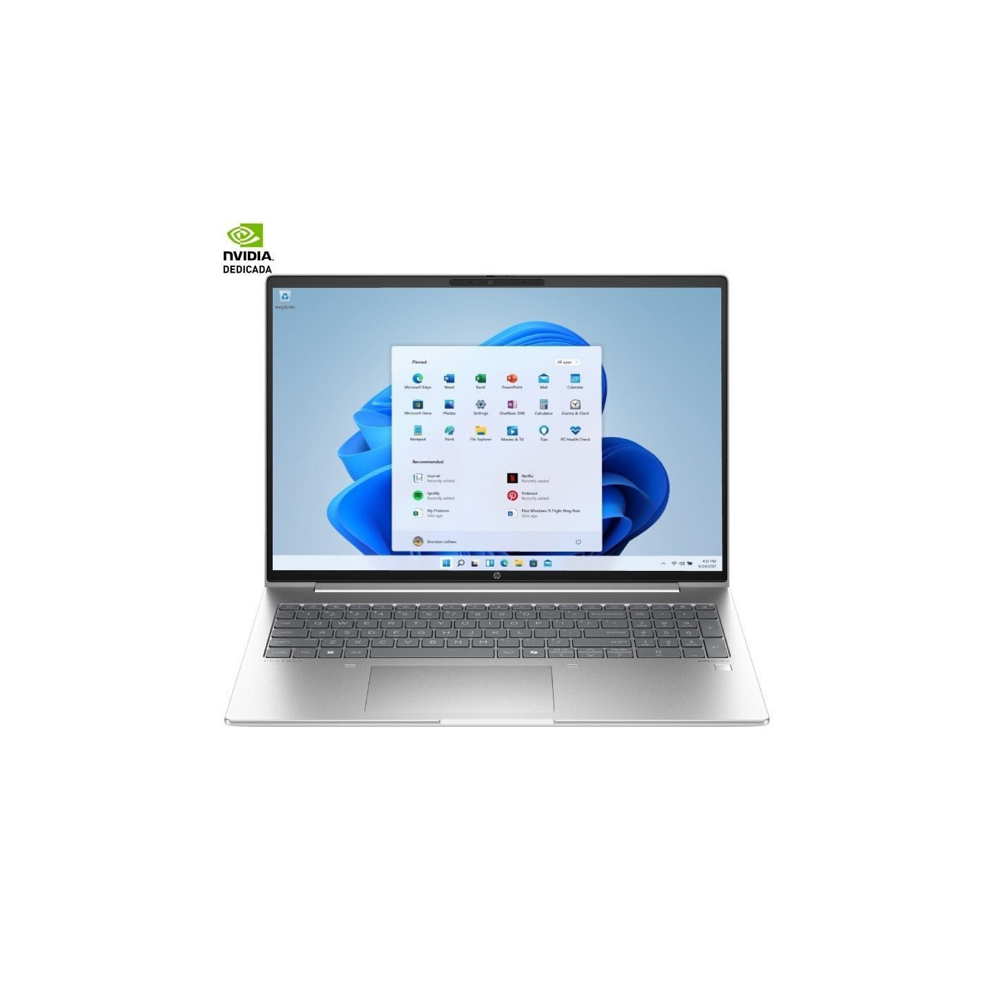 Portátil hp 250 g9 6s6k8ea intel core i3-1215u/ 8gb/ 512gb ssd/ 15.6'/ win11