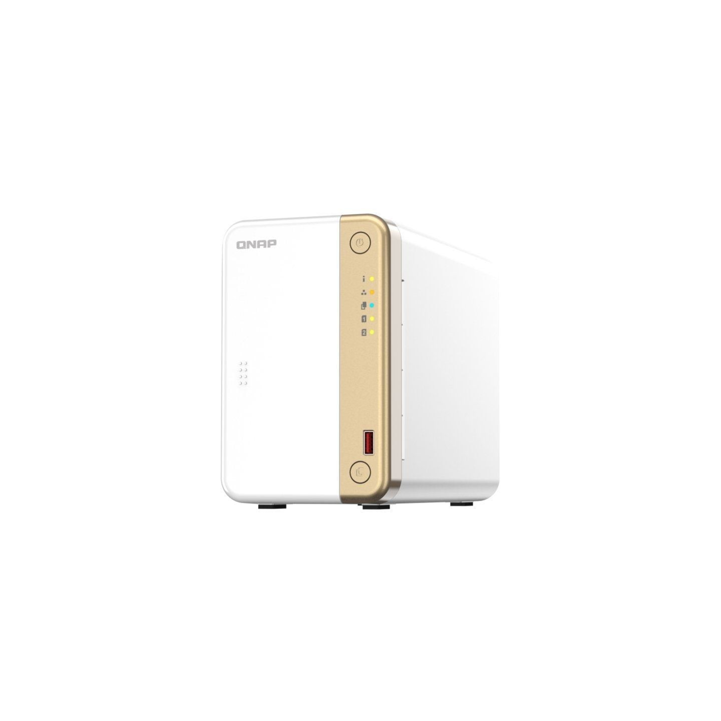 Nas qnap ts-262-4g/ 2 bahías 3.5'- 2.5'/ 4gb/ formato torre