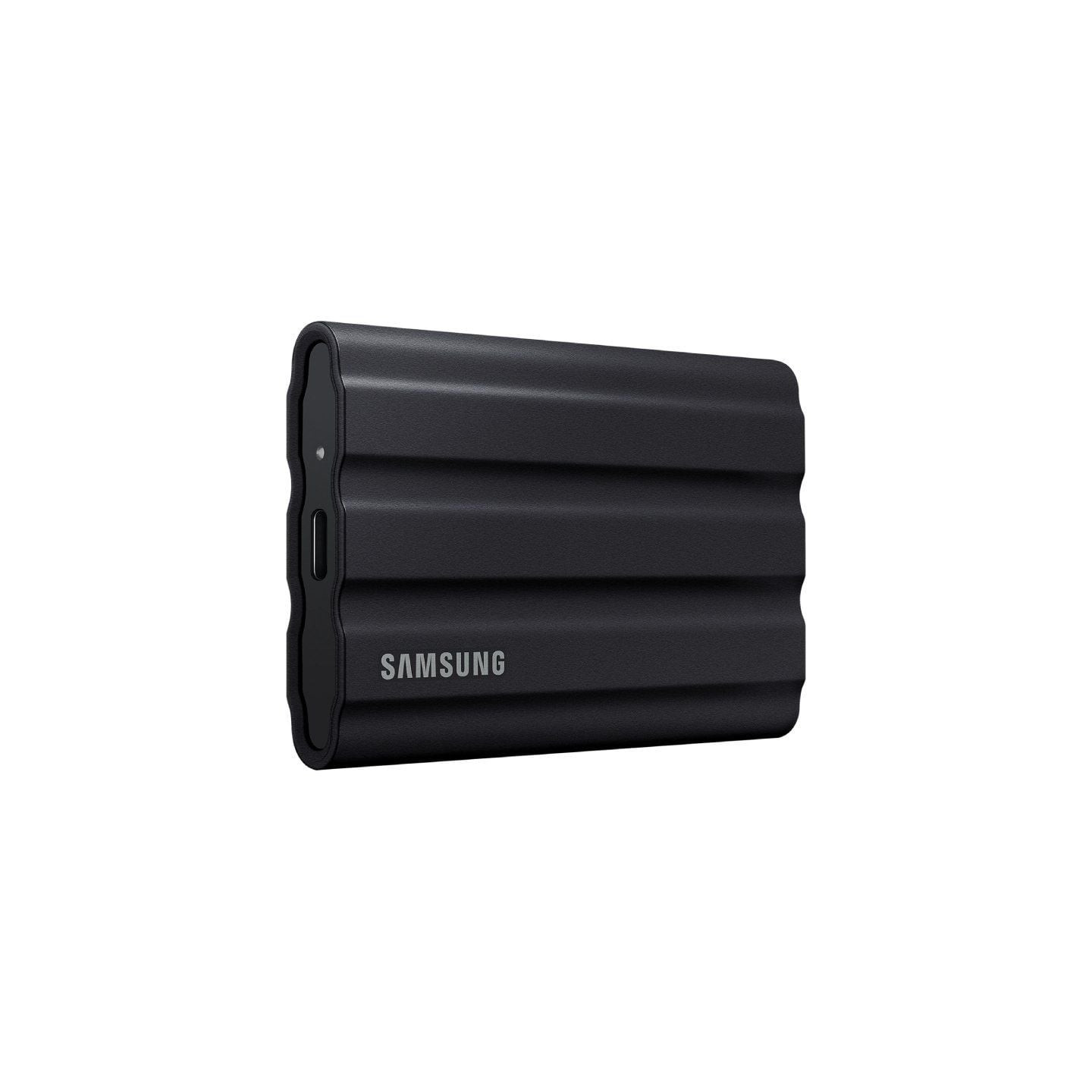 Disco externo ssd samsung portable t7 shield 4tb/ usb 3.2/ negro