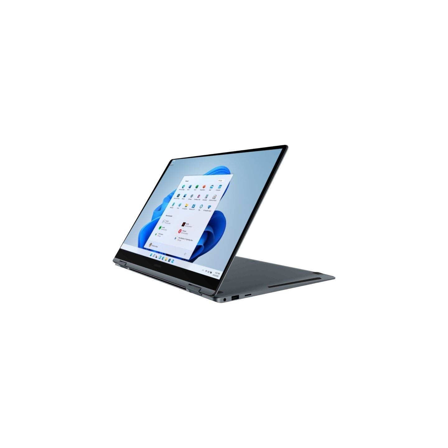 Portátil convertible samsung galaxy book4 pro 360 intel core ultra 7-155h/ 16gb/ 512gb ssd/ 16' táctil/ win11 pro