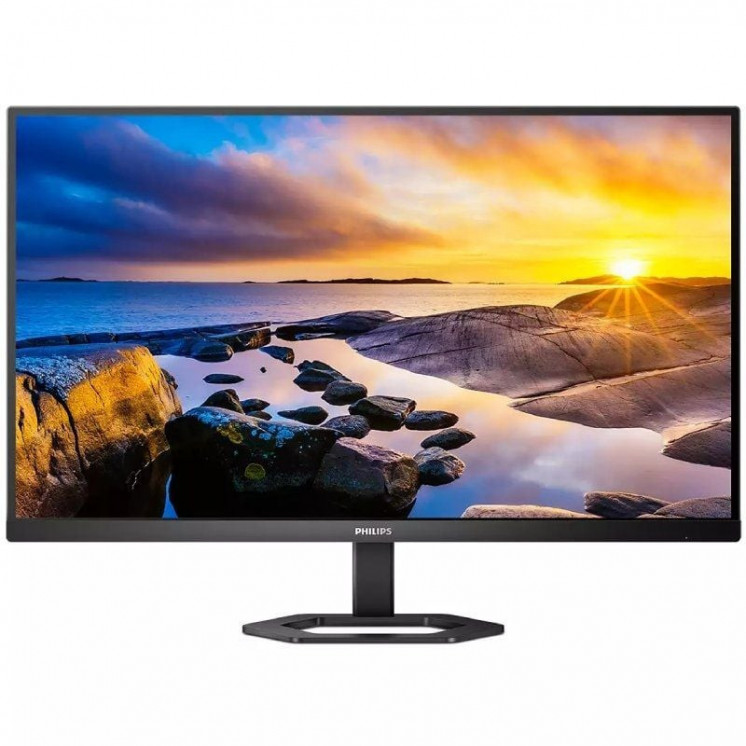 Monitor profesional philips 27e1n5500la 27'/ qhd/ multimedia/ regulable en altura/ negro