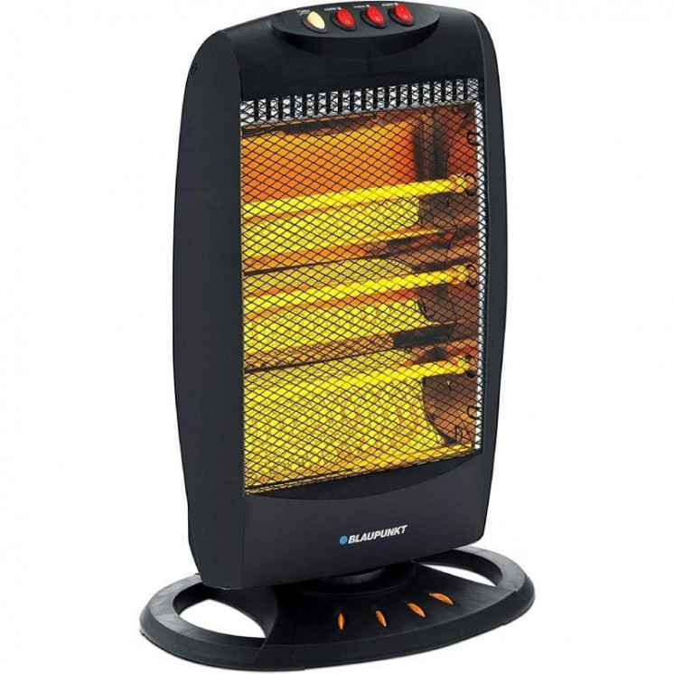 Estufa de cuarzo blaupunkt bp1003/ 3 niveles de potencia/ 1200w