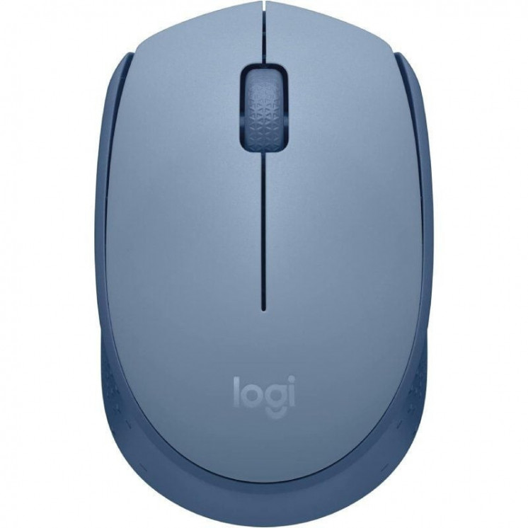 Ratón inalámbrico logitech m171/ hasta 1000 dpi/ gris azulado