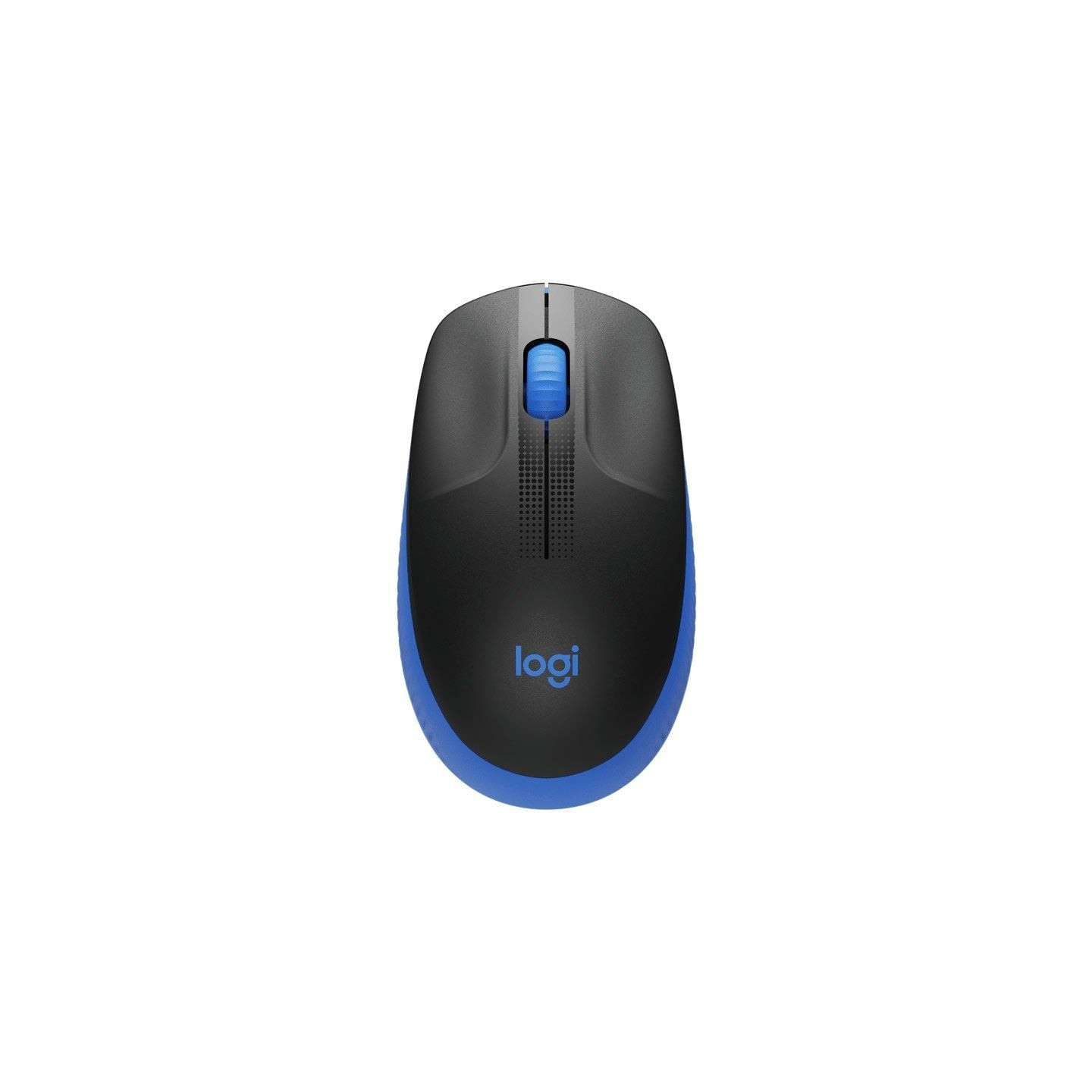 Ratón inalámbrico logitech m190/ hasta 1000 dpi/ azul